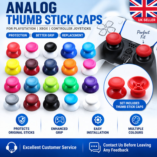 Replacement thumbsticks for - replacement,