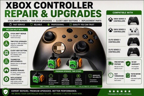 Xbox controller repair - xbox,